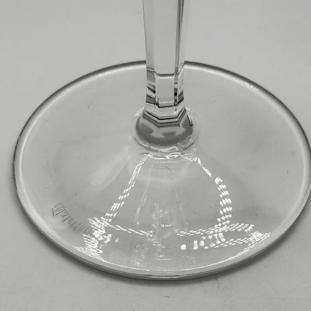 Waterford Clear Crystal Tall Flute Pair